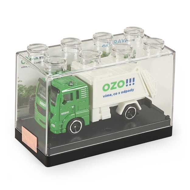Garbage truck OZO!!! 7 cm