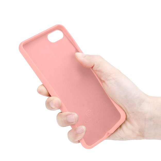 Crong Color Cover - Flexible Cover for iPhone 8/7 (Sand Pink)