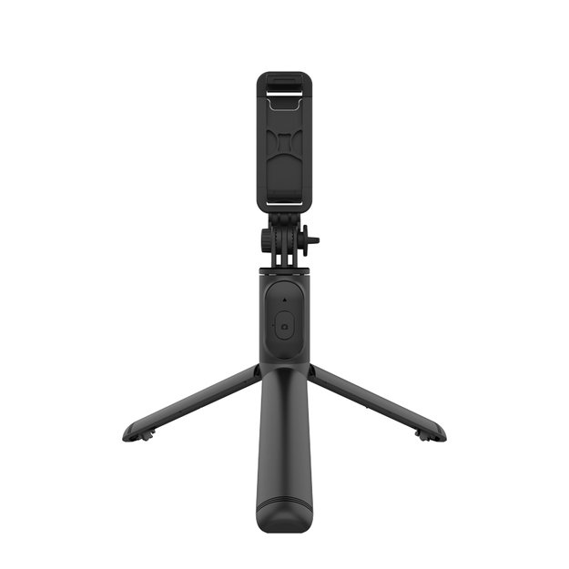 „Crong SelfieGo Lite“ – kompaktiškas „Bluetooth“ asmenukių lazdos trikojis (juodas) 14