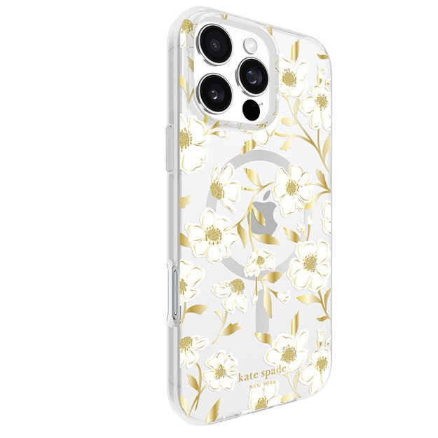 Kate Spade Niujorko apsauginiai brangakmeniai „MagSafe“ – dėklas, skirtas „iPhone 16 Pro Max“ („Sunshine Floral“)