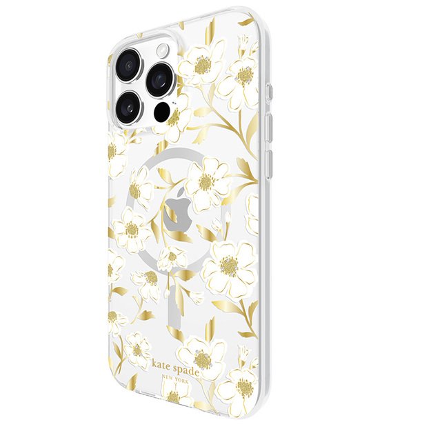 Kate Spade Niujorko apsauginiai brangakmeniai „MagSafe“ – dėklas, skirtas „iPhone 16 Pro Max“ („Sunshine Floral“) 13