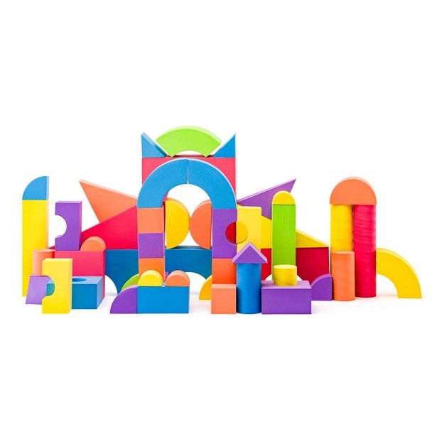 Foam building blocks 52 pcs