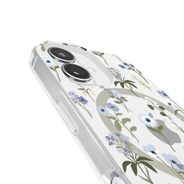 Kate Spade New York Protective MagSafe – dėklas, skirtas iPhone 16 (Precious Bloom)