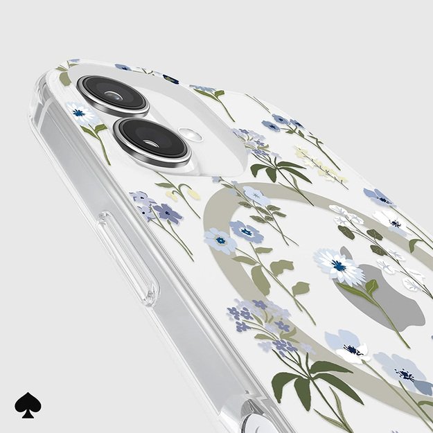 Kate Spade New York Protective MagSafe – dėklas, skirtas iPhone 16 (Precious Bloom) 17