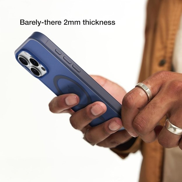 Incase Slim Case MagSafe – dėklas iPhone 16 Pro Max (Deep Space Blue)