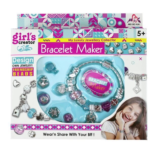 Girls  bracelet with charms