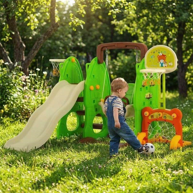 Children s slide green Baby Mix