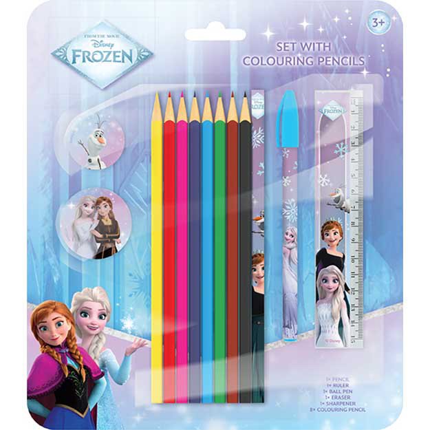 Frozen crayon set