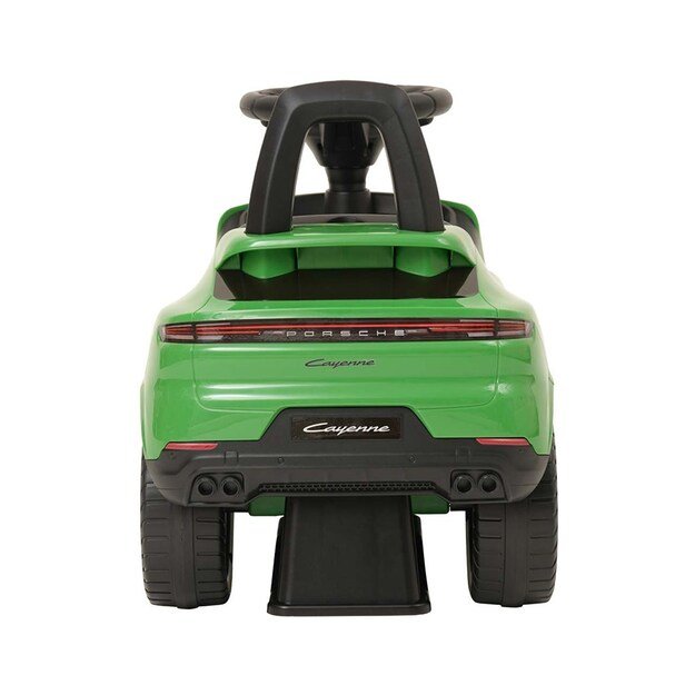 Milly Mally Porsche Cayenne S green ride-on car