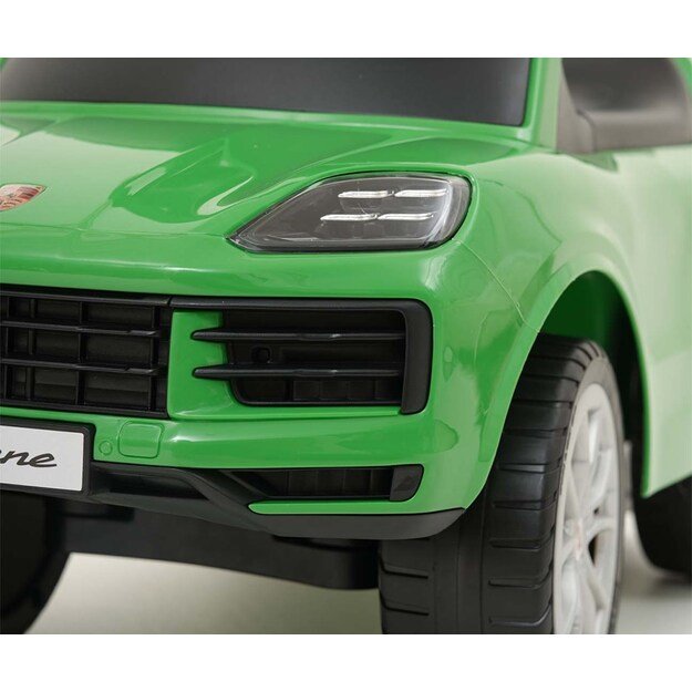 Milly Mally Porsche Cayenne S green ride-on car