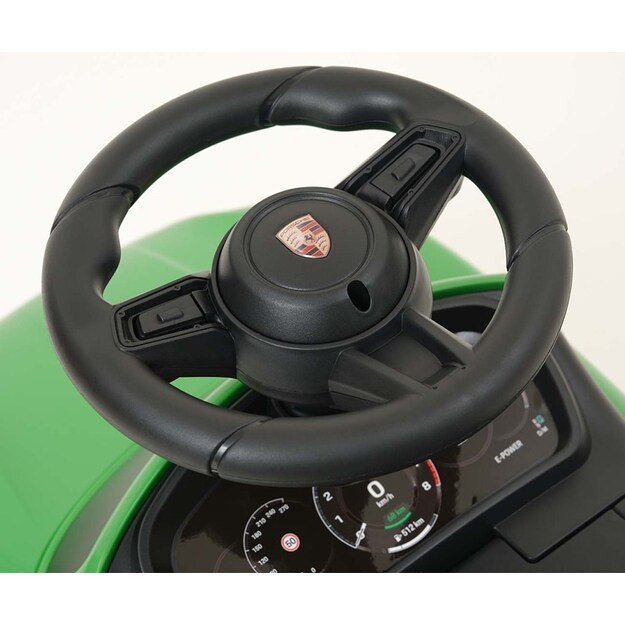 Milly Mally Porsche Cayenne S green ride-on car