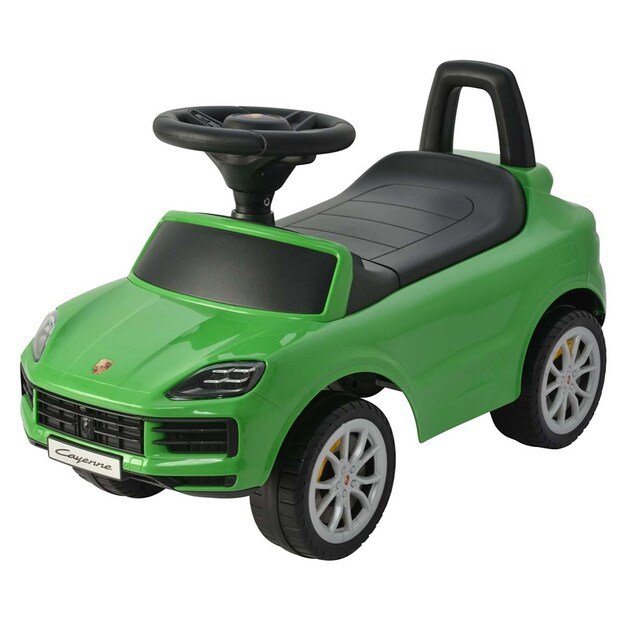 Milly Mally Porsche Cayenne S green ride-on car