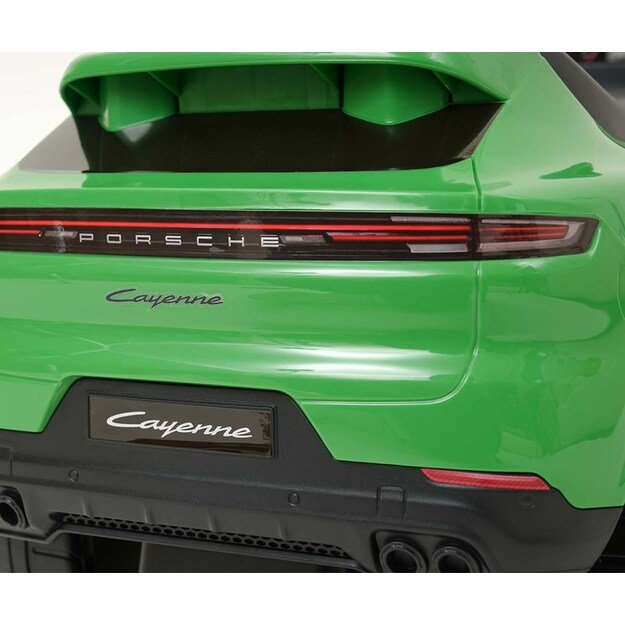 Milly Mally Porsche Cayenne S green ride-on car