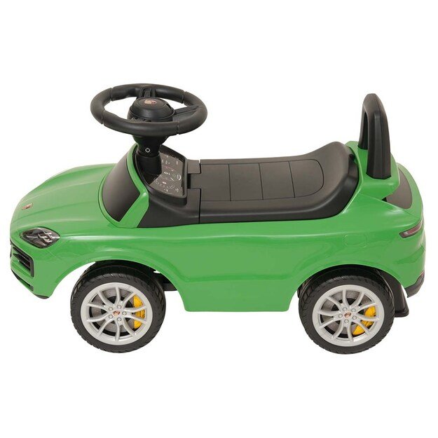 Milly Mally Porsche Cayenne S green ride-on car