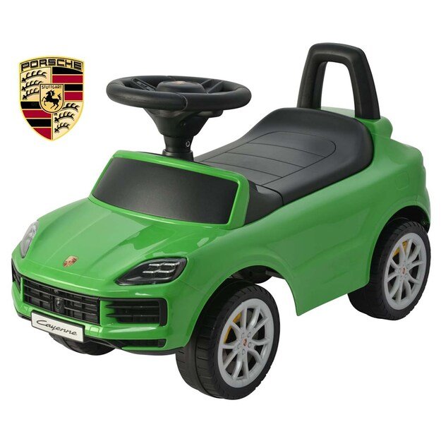 Milly Mally Porsche Cayenne S green ride-on car