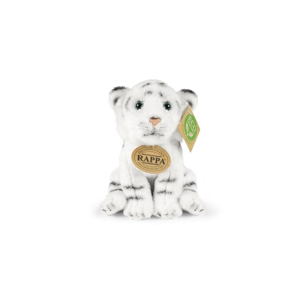 Plush white tiger 15 cm ECO-FRIENDLY