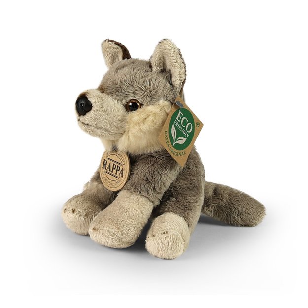 Plush wolf 13 cm ECO-FRIENDLY