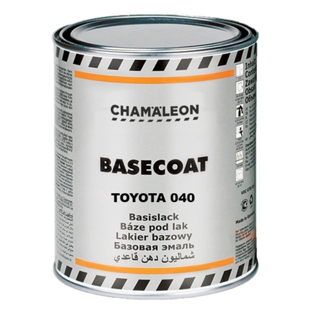 Baziniai dažai balti TOYOTA 040 1L CHAMAELEON  
