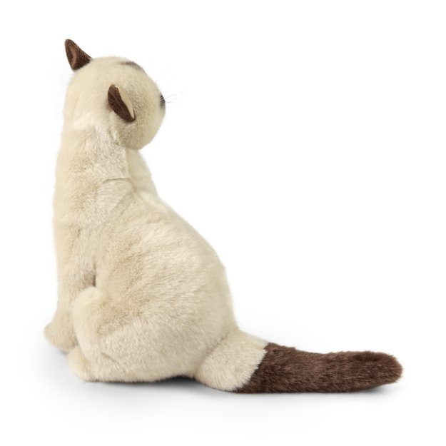 Plush Siamese cat 30 cm ECO-FRIENDLY