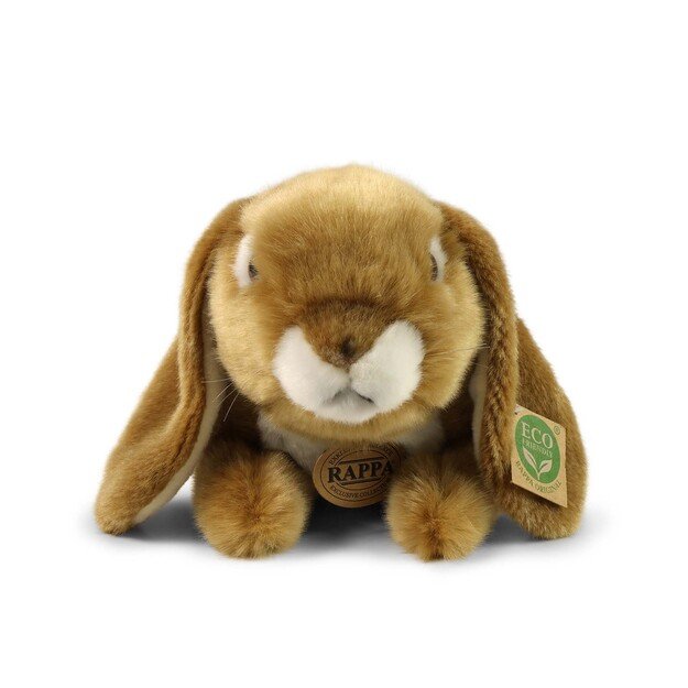 Plush brown rabbit 25 cm ECO-FRIENDLY
