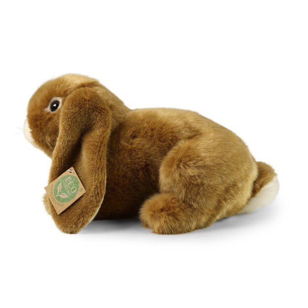 Plush brown rabbit 25 cm ECO-FRIENDLY