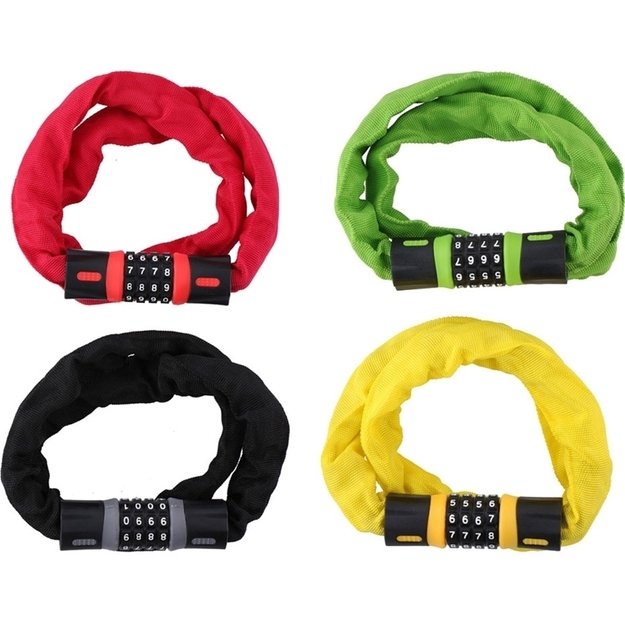 Dunlop - Chain Lock for Bike (Green)