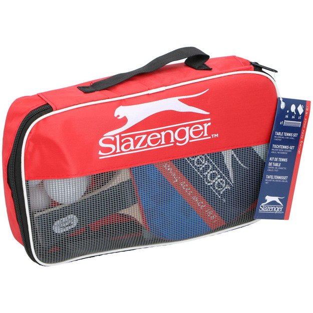 Slazenger - Branded ping pong / table tennis set 10 pieces