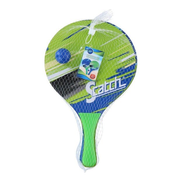 Scatch - 3-piece beach tennis set with rackets and ball