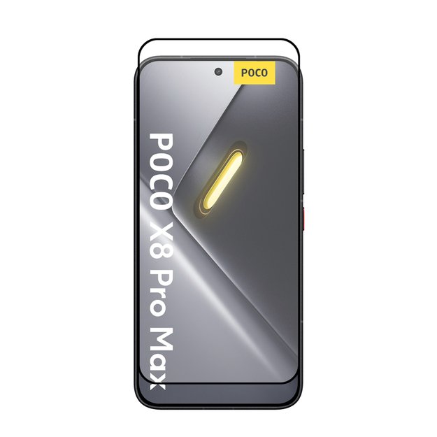 Crong 3D Armour Glass Lite - Full Glue Tempered Glass for Xiaomi POCO X8 Pro Max 5G