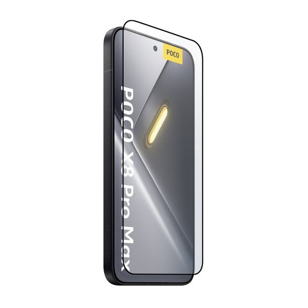 Crong 3D Armour Glass Lite - Full Glue Tempered Glass for Xiaomi POCO X8 Pro Max 5G
