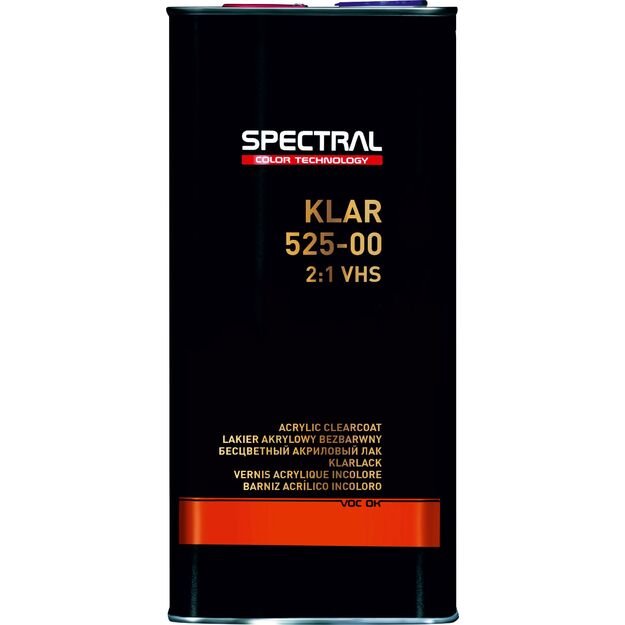 Akrilinis lakas KLAR 525-00 VHS 2:1 5 l  