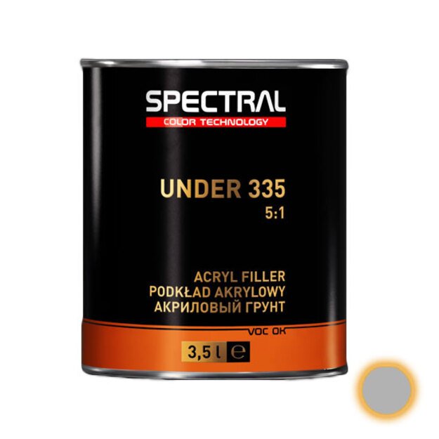 Akrilinis gruntas UNDER 335 5:1 P3 pilkas 3.5 l  
