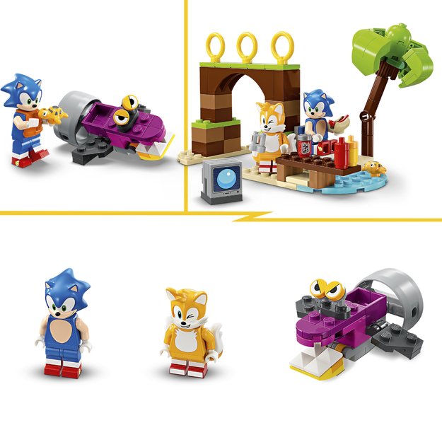 LEGO Sonic the Hedgehog Tails  Adventure Boat