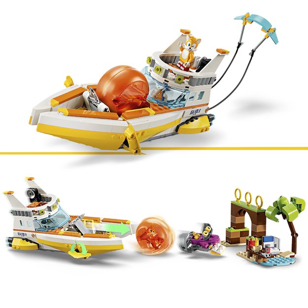 LEGO Sonic the Hedgehog Tails  Adventure Boat
