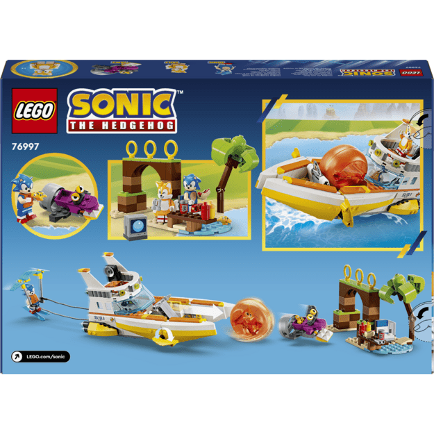 LEGO Sonic the Hedgehog Tails  Adventure Boat