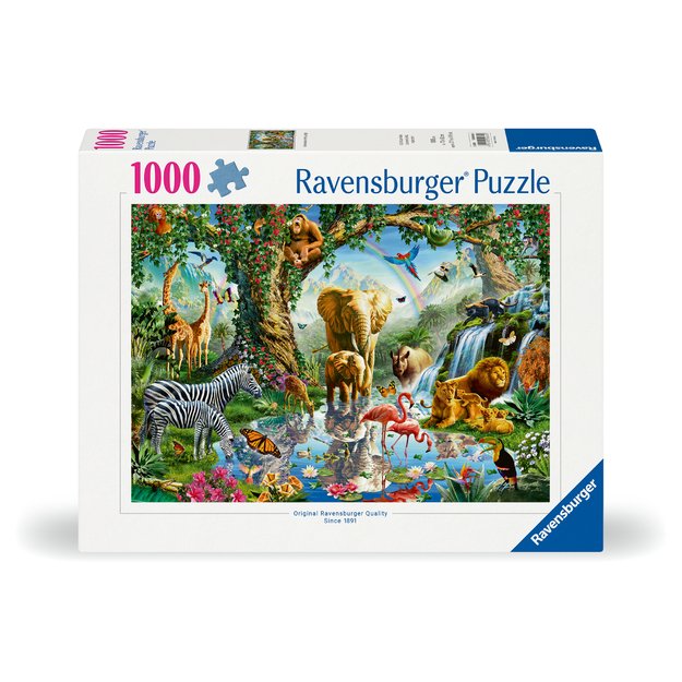 Ravensburger Puzzle 1000 Pieces: Adventures in the Jungle