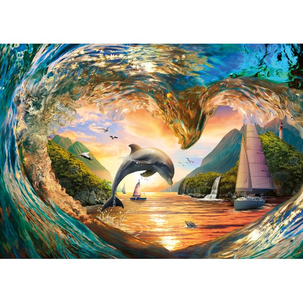 Ravensburger Puzzle 1000 Pieces: Sunset Splash