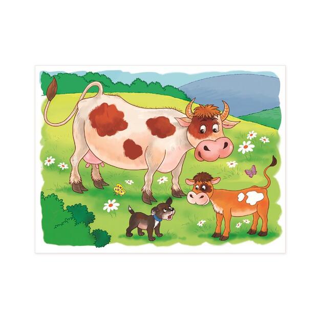 Dino Cube Puzzle 12 pc On The Farm