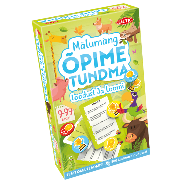 Tactic m&auml;lum&auml;ng &Otilde;pime tundma loodust ja loomi