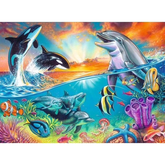 Ravensburger Puzzle 200 pc Life in the Ocean