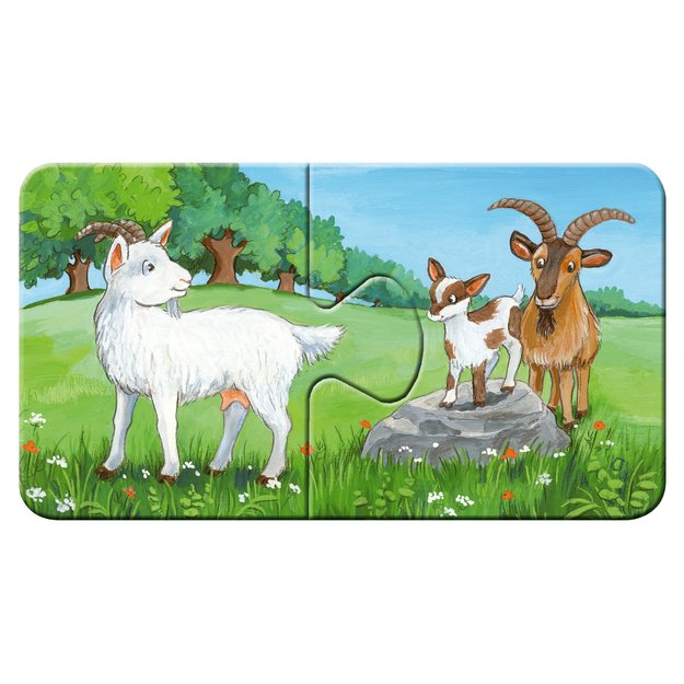 Ravensburger My First Puzzle 9x2 pc Farm Animals