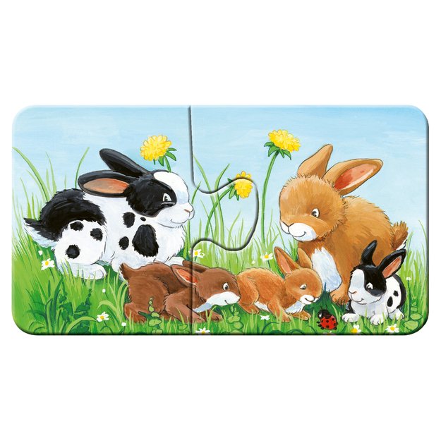 Ravensburger My First Puzzle 9x2 pc Farm Animals