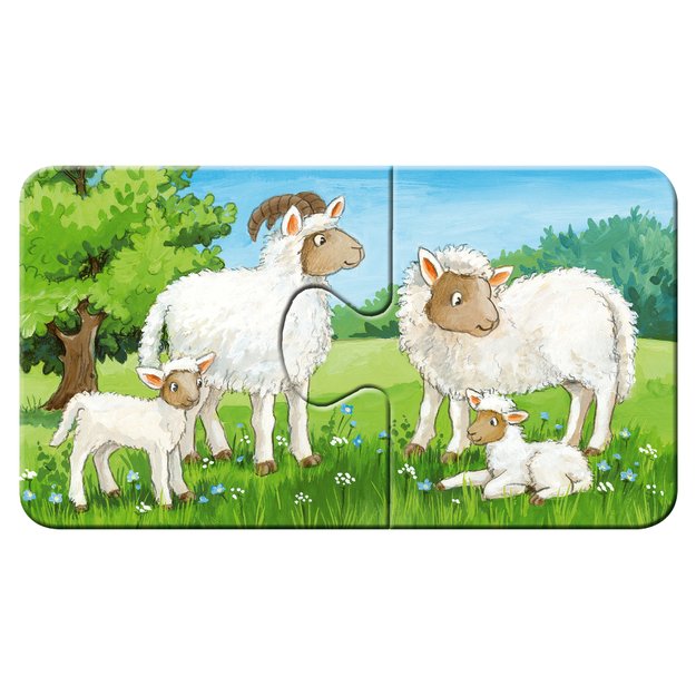 Ravensburger My First Puzzle 9x2 pc Farm Animals