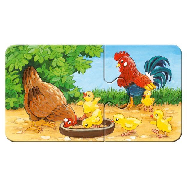 Ravensburger My First Puzzle 9x2 pc Farm Animals