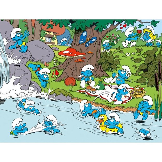 Dino Cube Puzzle 12 pc The Smurfs