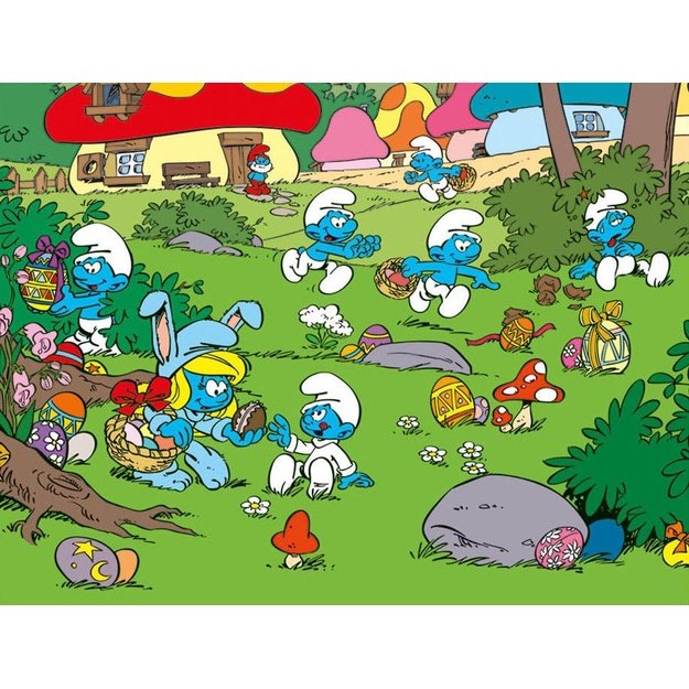 Dino Cube Puzzle 12 pc The Smurfs