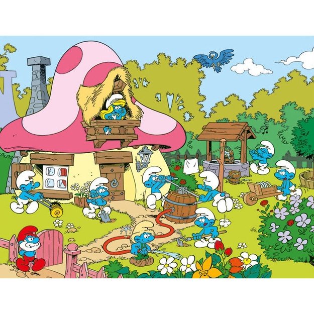 Dino Cube Puzzle 12 pc The Smurfs