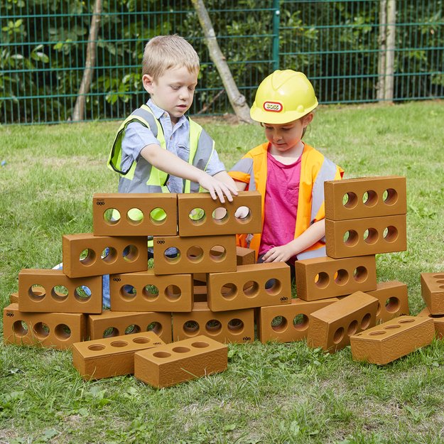 TTS Role Play Foam House Bricks 25pk