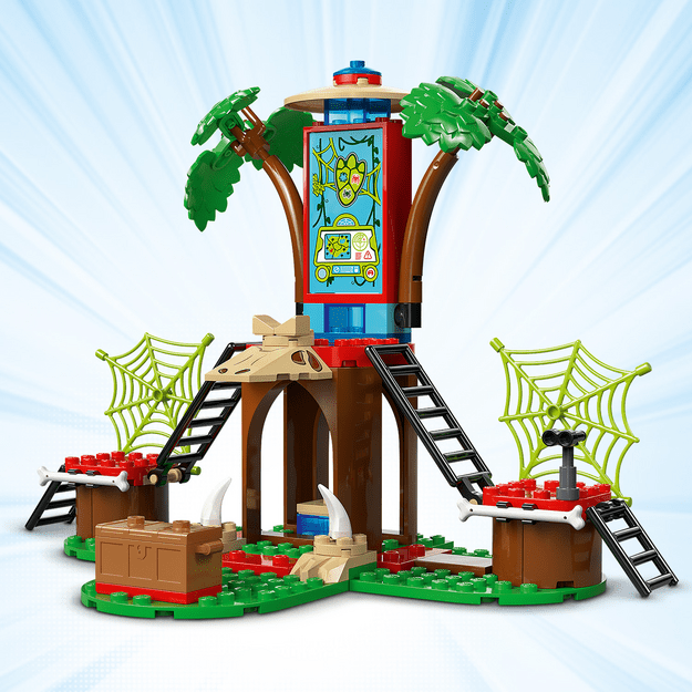 LEGO Spidey and Gobby s Raptor Battle at Tree House HQ