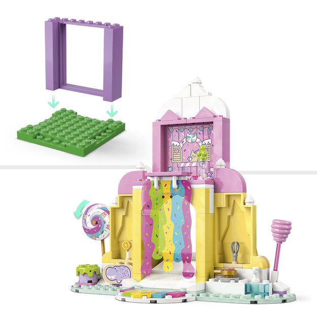 LEGO Gabby`s Dollhouse Sweet Treat Mountain & Kitty Garden